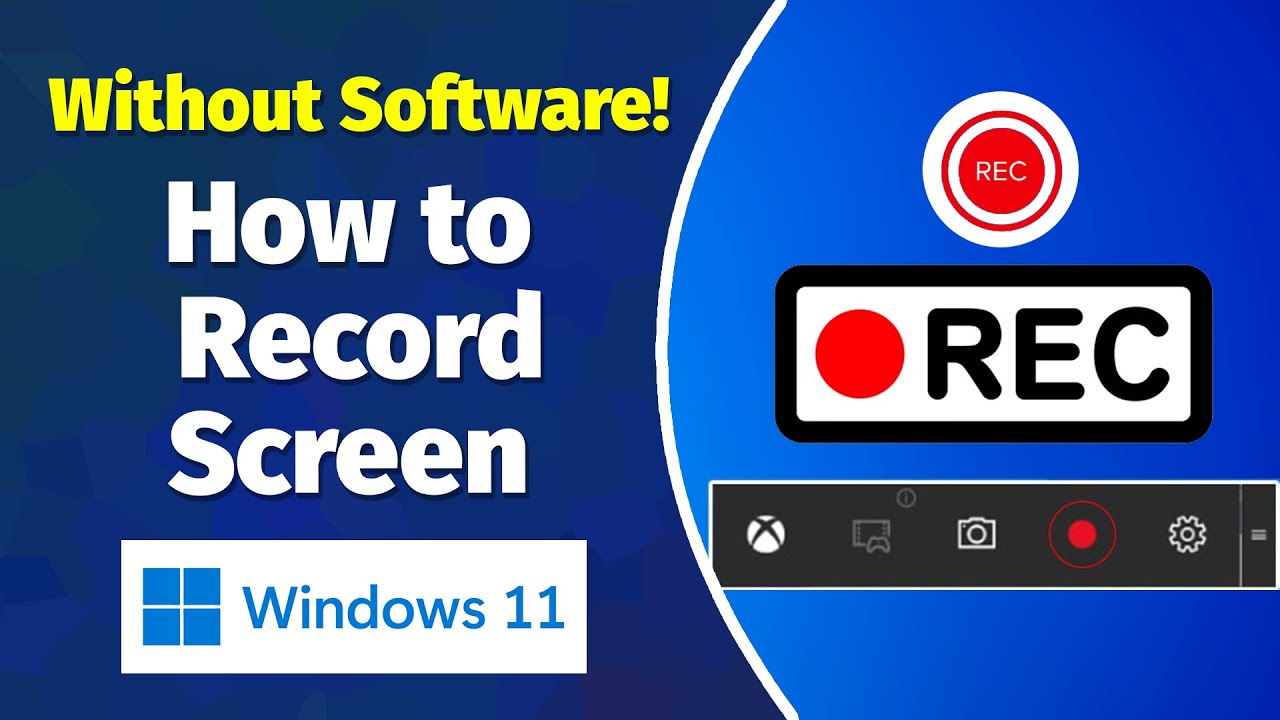How to record your screen on Windows 11